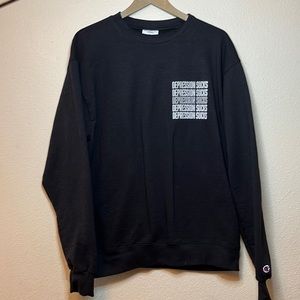 Champion depression sucks crewneck